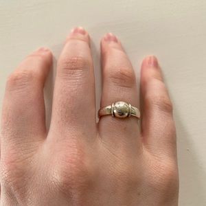 Cape Cod Jewelers Sterling Silver Ball Ring size 6.5